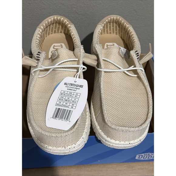 Hey Dude Other - HEY DUDE New Mens 7 Wide Wally Stretch Sox Wide in Irish Cream